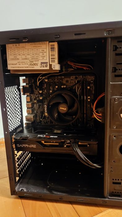 ПК Комп'ютер ryzen 5 1600 rx5500 xt 16 gb ddr4