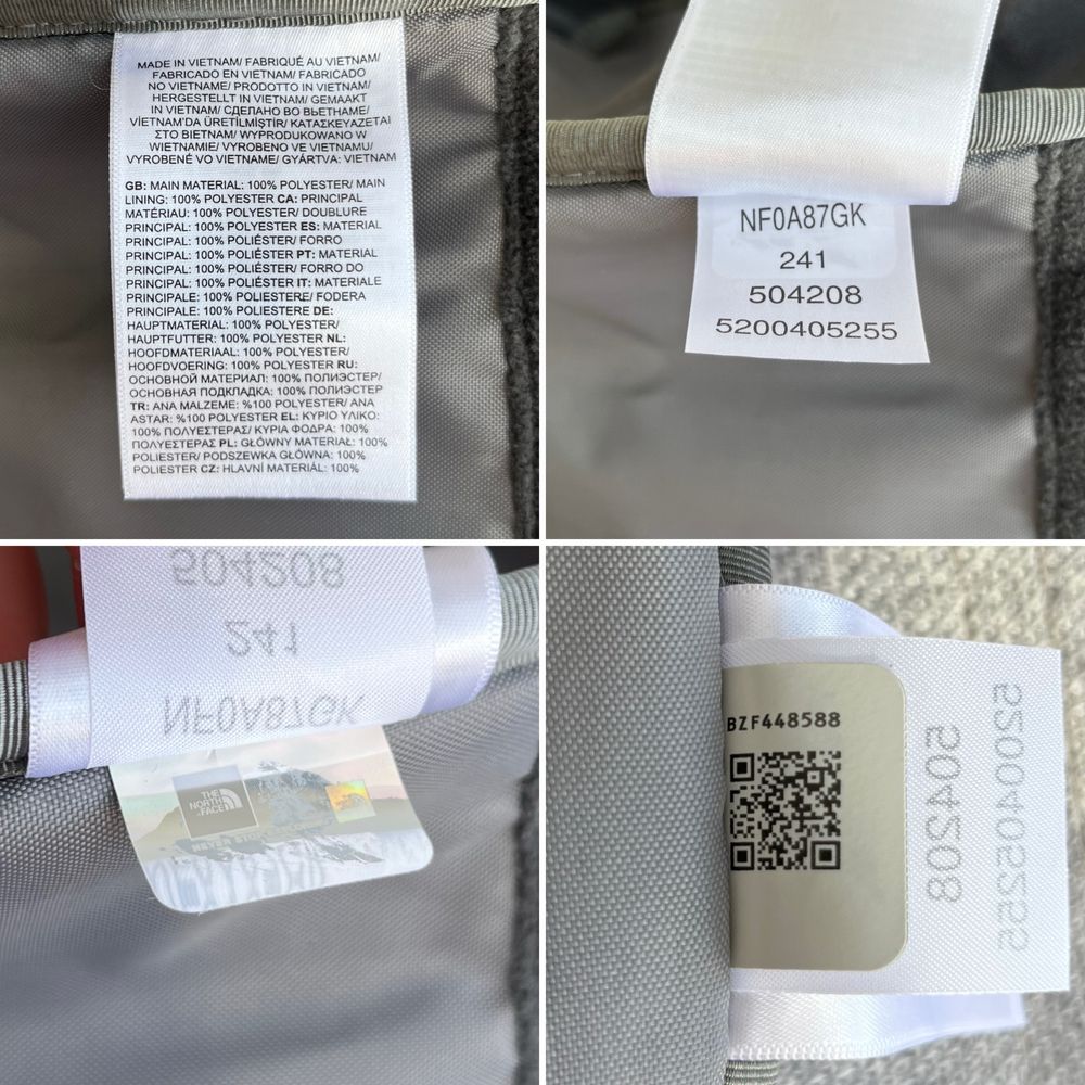 Оригінал The North Face (40L) Y2K Duffel Bag NF0A87GK Сумка Чемодан