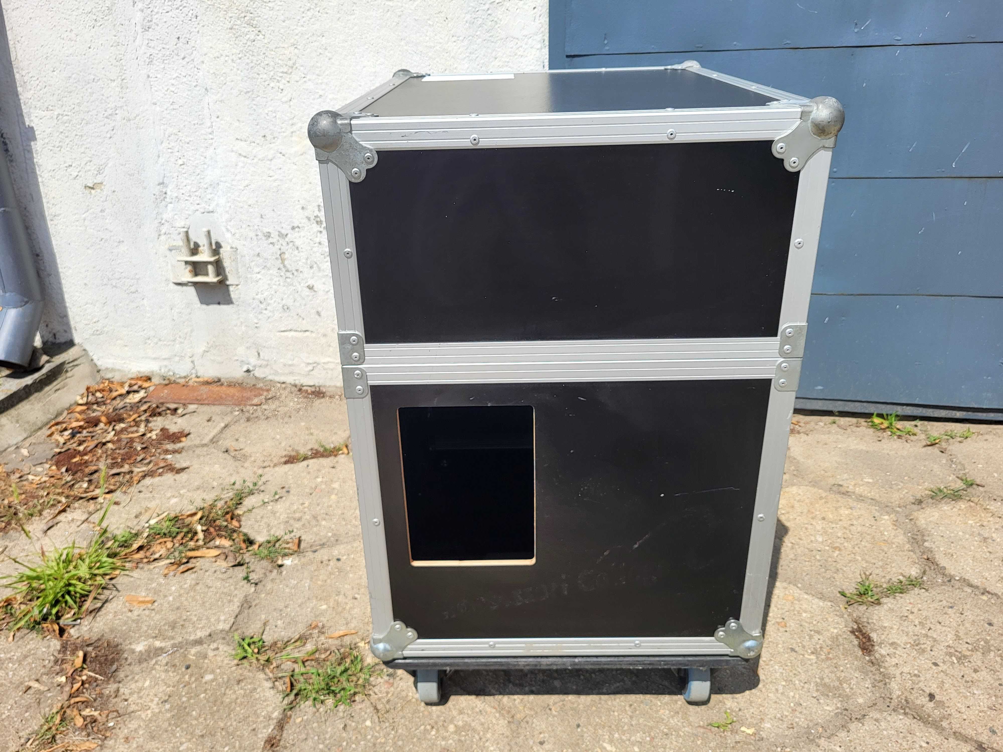 RACK COMBI 9U + mikser 53cm gł.  case  19cali