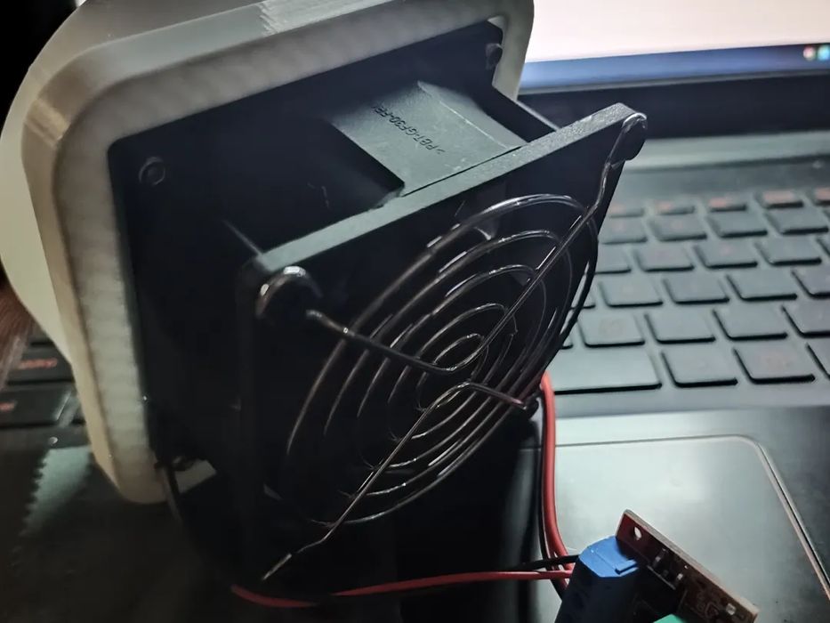 Adaptador de Ventoinha 80mm para 100mm