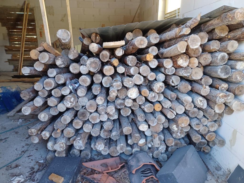 Stemple budowlane 250cm 270 cm 2,5m - 2,7m