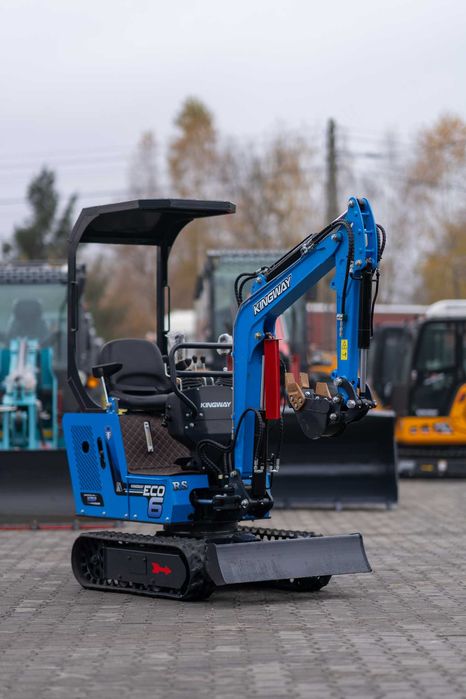 Minikoparka KINGWAY ECO 6 z ramieniem skrętnym