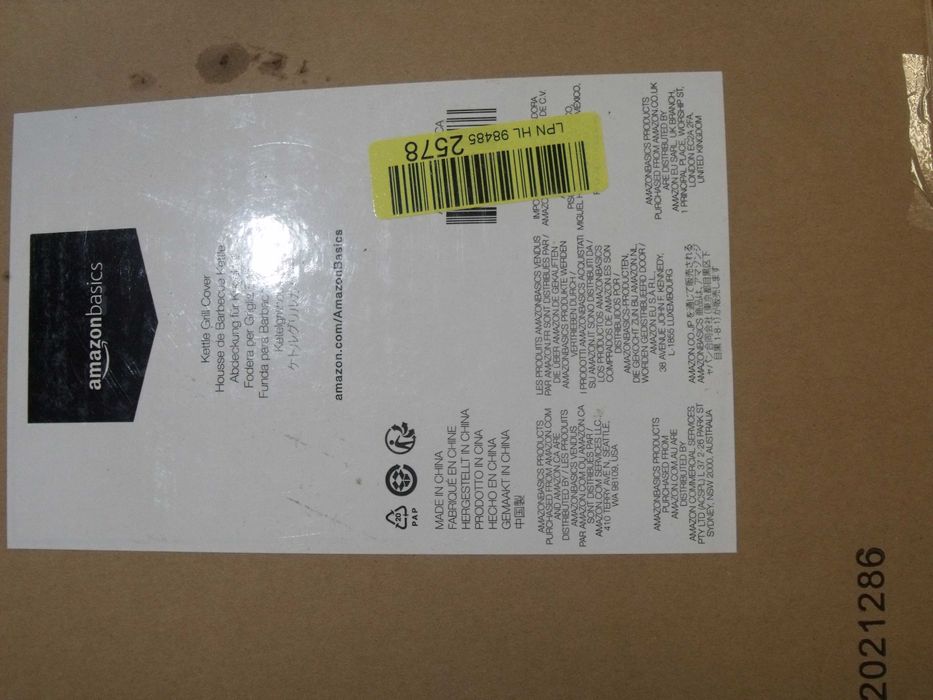 Pokrowiec na grill gazowy kopułkowy Amazon Basic