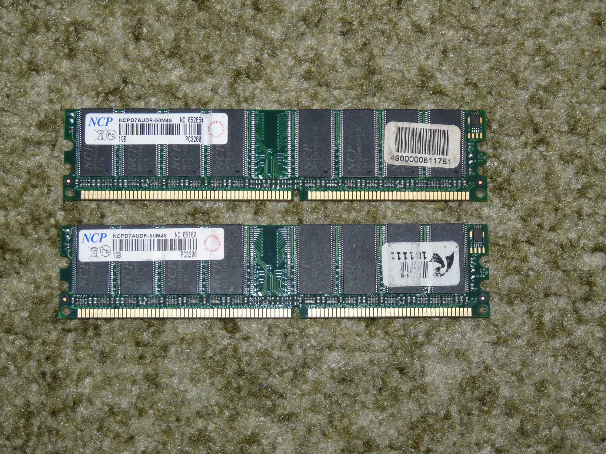 Пам'ять DDR1, DDR2, DDR3 DDR4 (1GB, 2GB, 4GB, 8GB) DIMM i SoDIMM