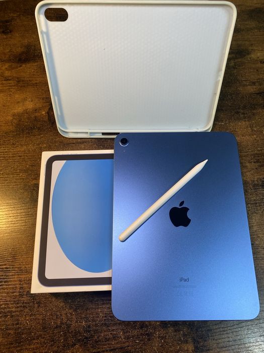 IPad 10gen + rysik Baseus + etui