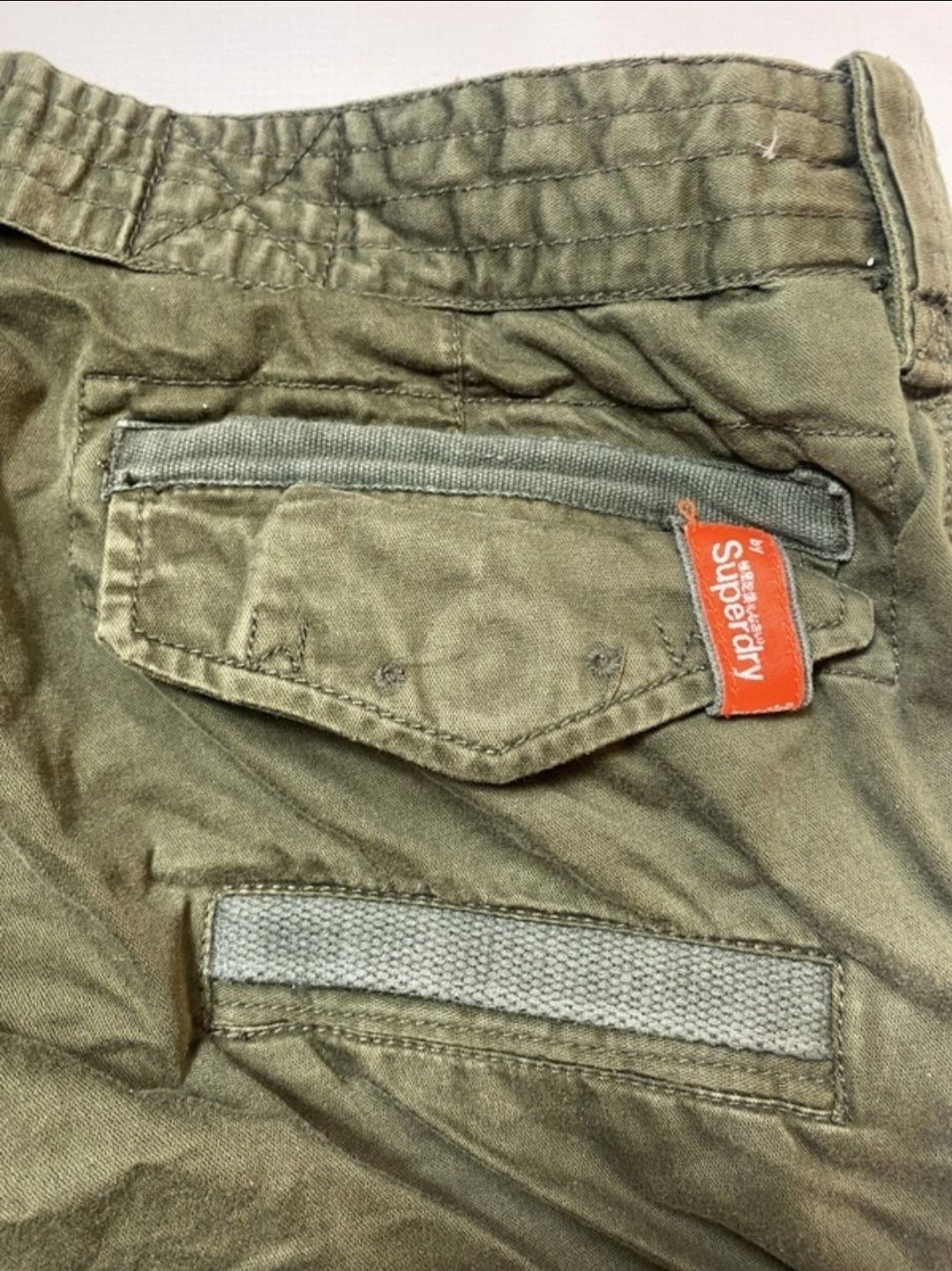 Spodenki camo moro bojówki Superdry roz M