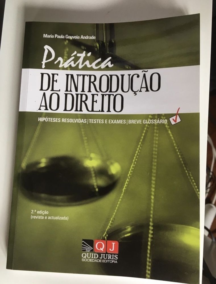 Livro Prática de Introdução ao Direito - Maria Paula Gouveia Andrade