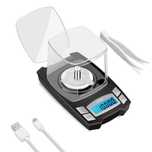 KUBEI USB Akumulatorowa Cyfrowa Waga Miligramowa 100 g x 0,001 g