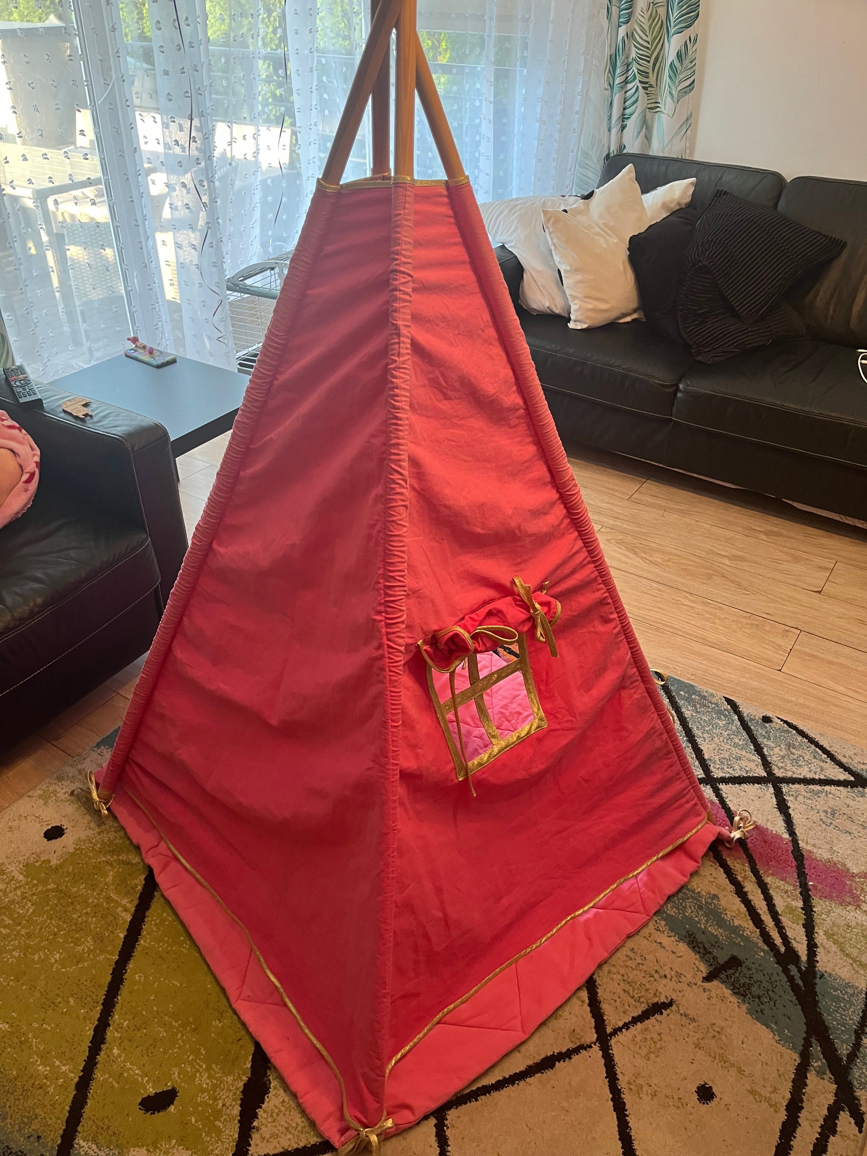 Namiot tipi + mata+ poduszka