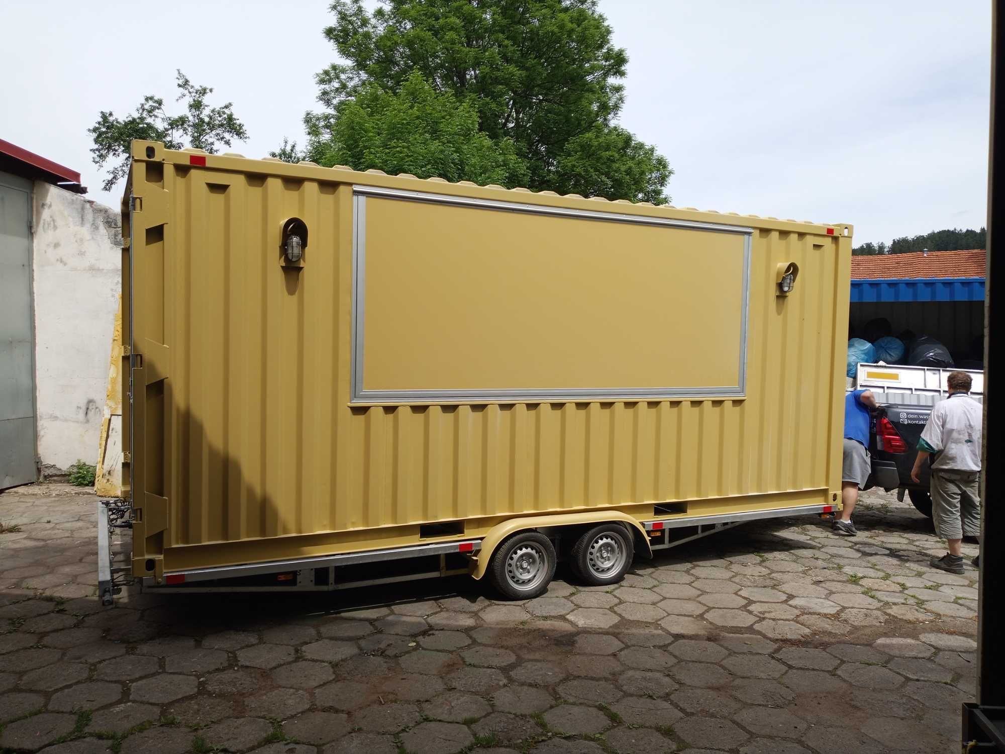 kontener gastronomiczny FoodTruck pizza Kebab coffee,lody na podwozie!
