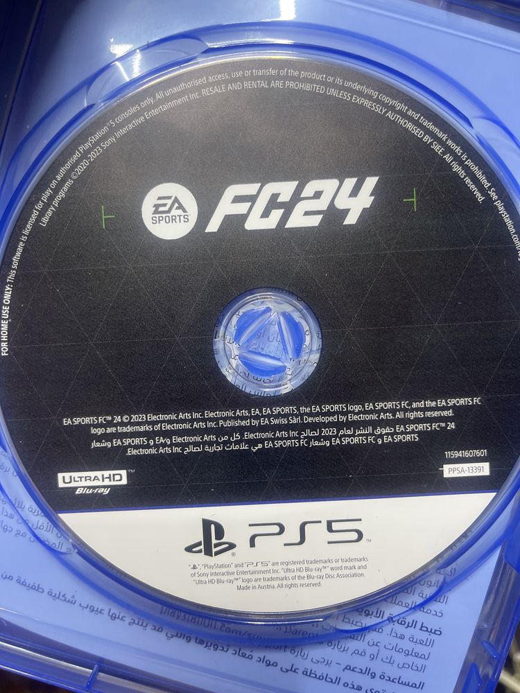 Ps 5 диски FC 24   gotham knights   Assasins creed valhalla