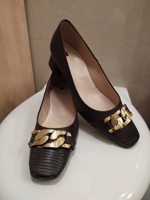 Półbuty damskie skóra naturalna hogl r.39,5