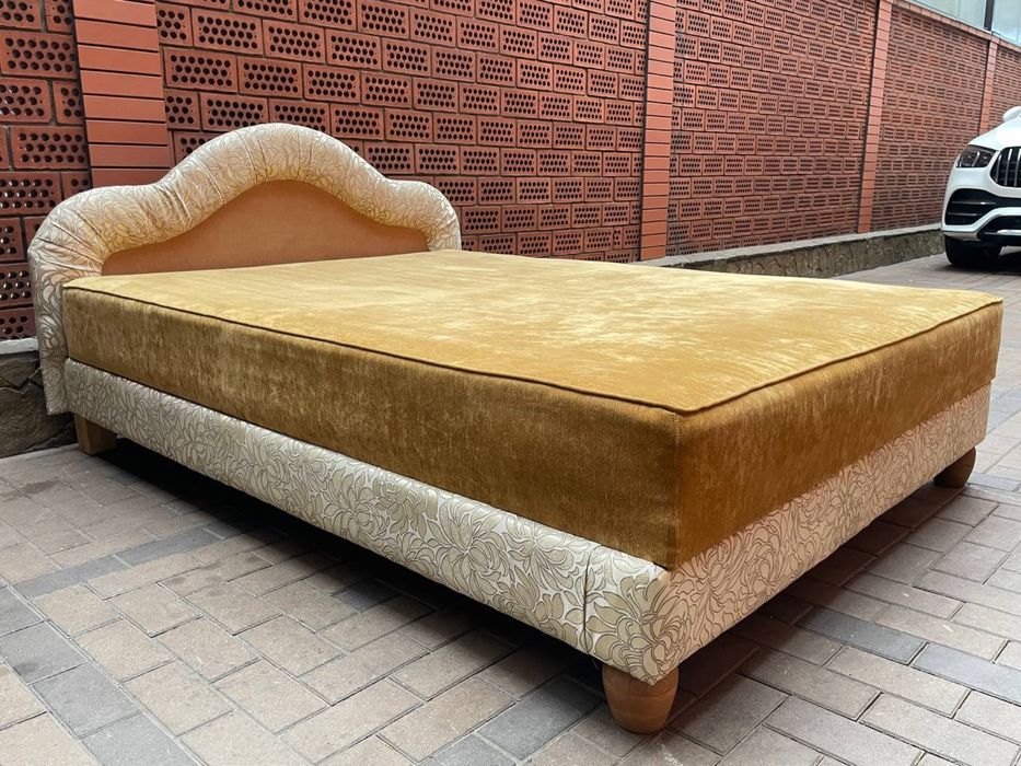 2-спальне ліжко «Алігатор» завода ПРОГРЕС з підйомним механізмом +ящик