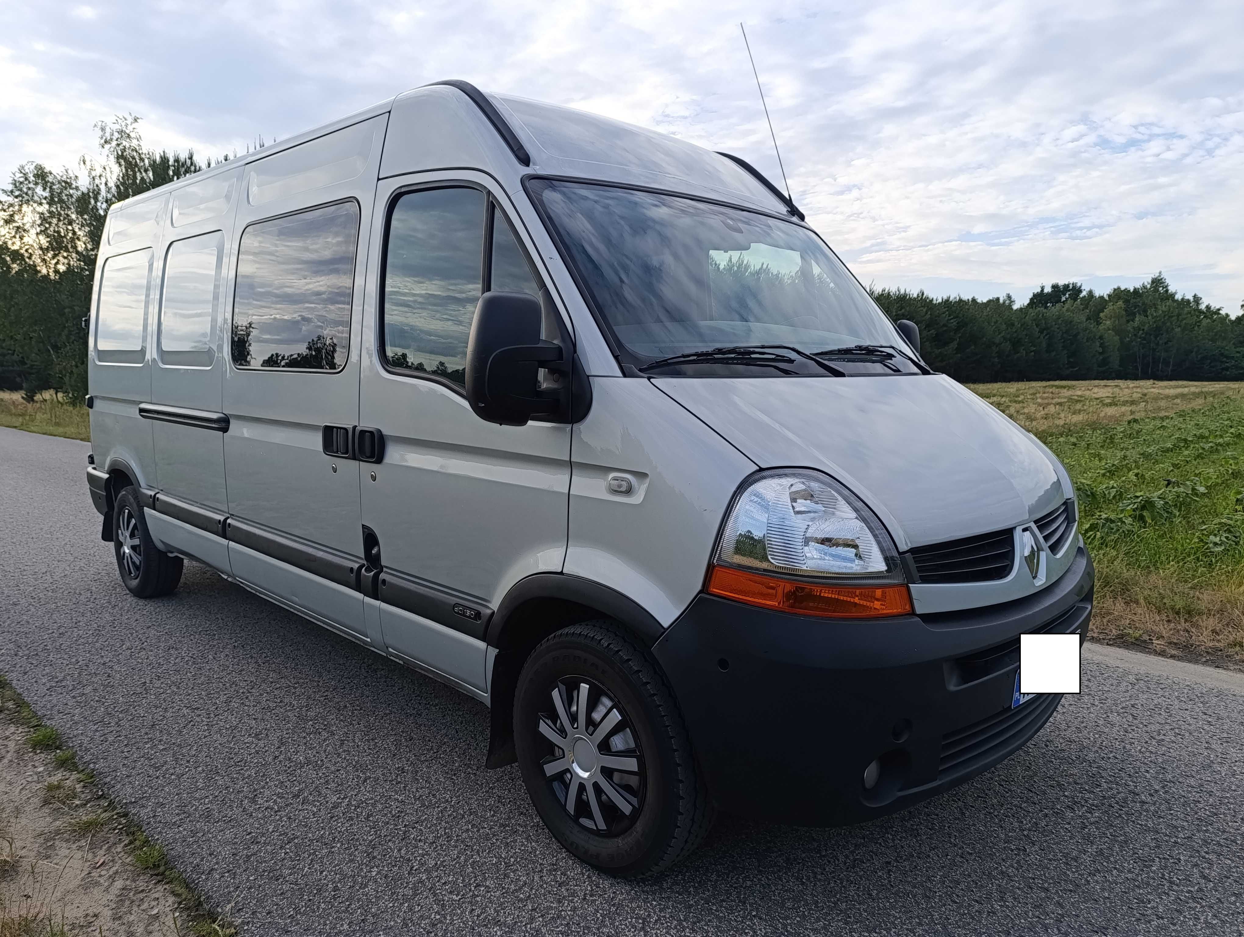 Renault Master 2.5 Dci L3H2 Dubel kabina 6 osob Brygadowka Klima