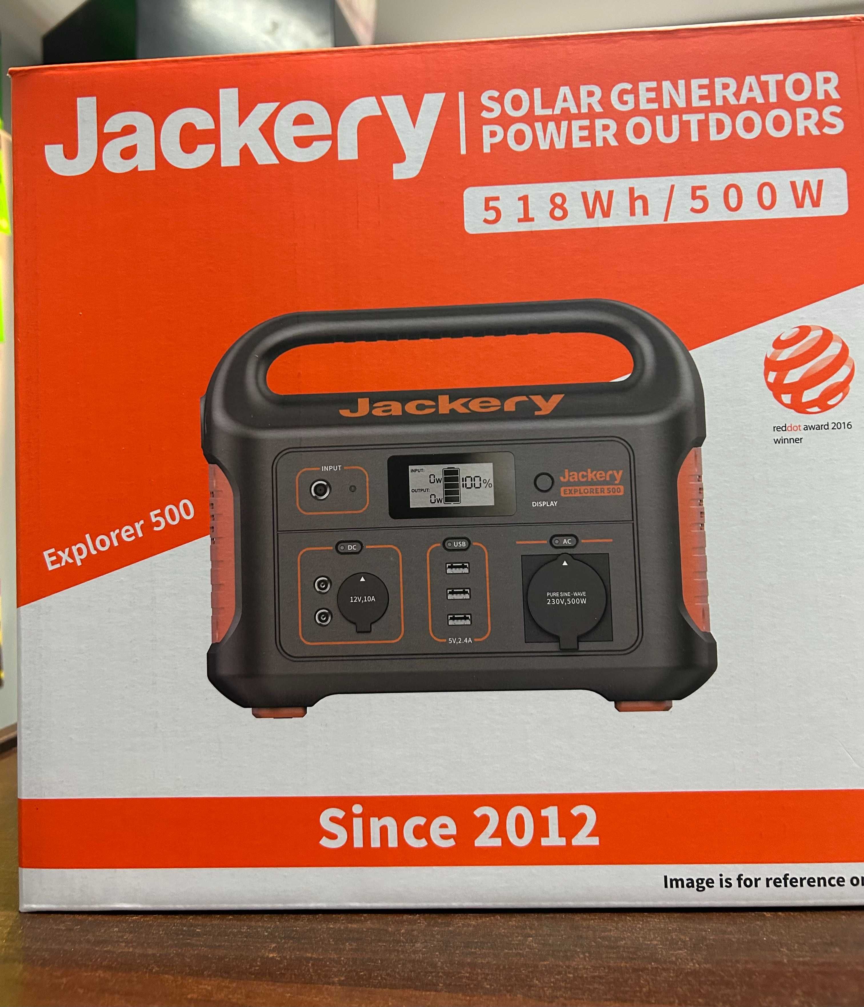 Stacja zasilania JACKERY Explorer 500EU /518Wh/ ***PAT-Kom***