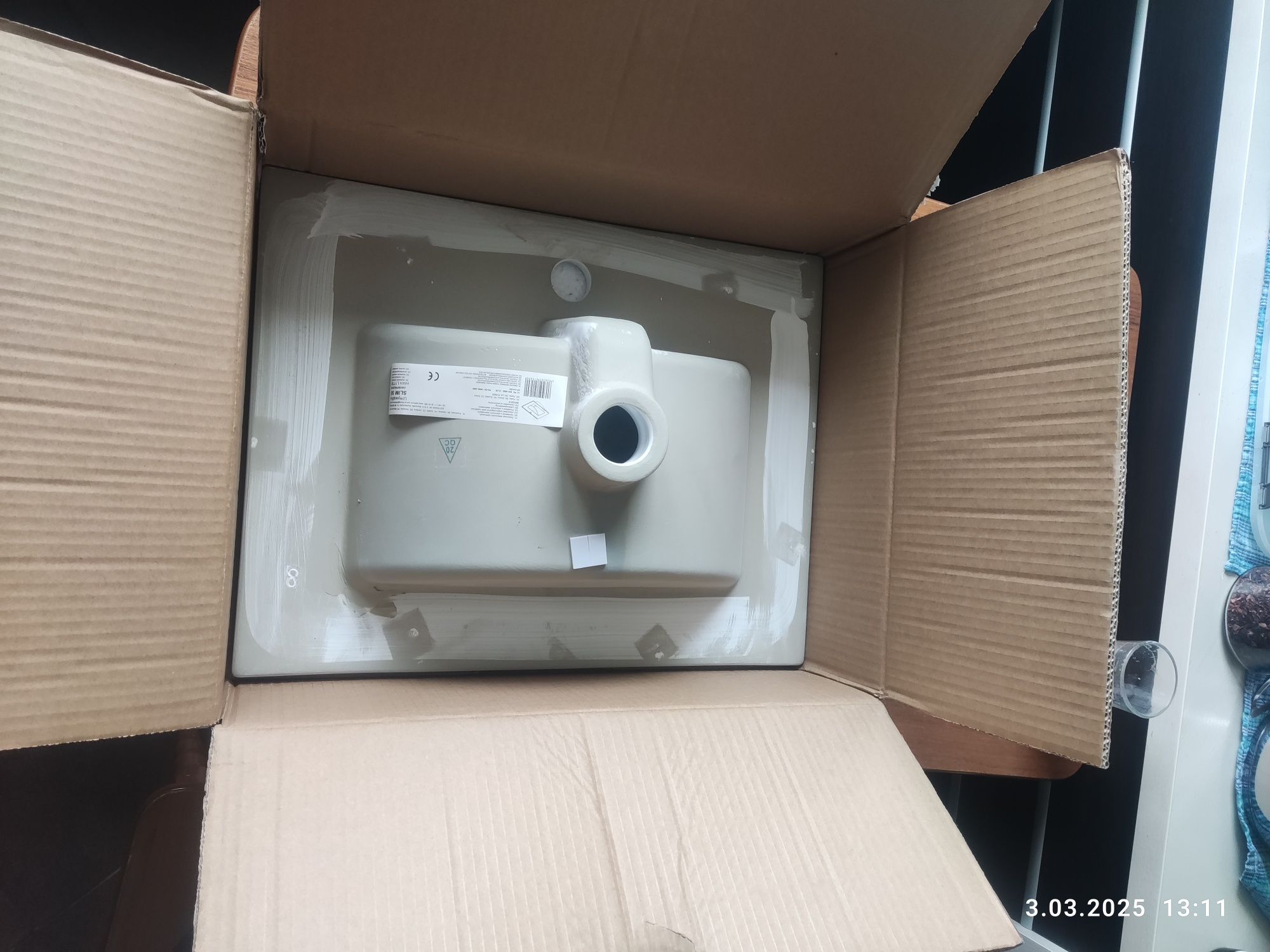 Umywalka 50 cm slim Nowa
