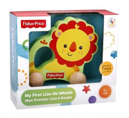 Lew do raczkowania drewniany Fisher-Price
