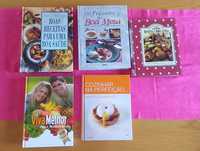 Livros de receitas diversas 15€ cada