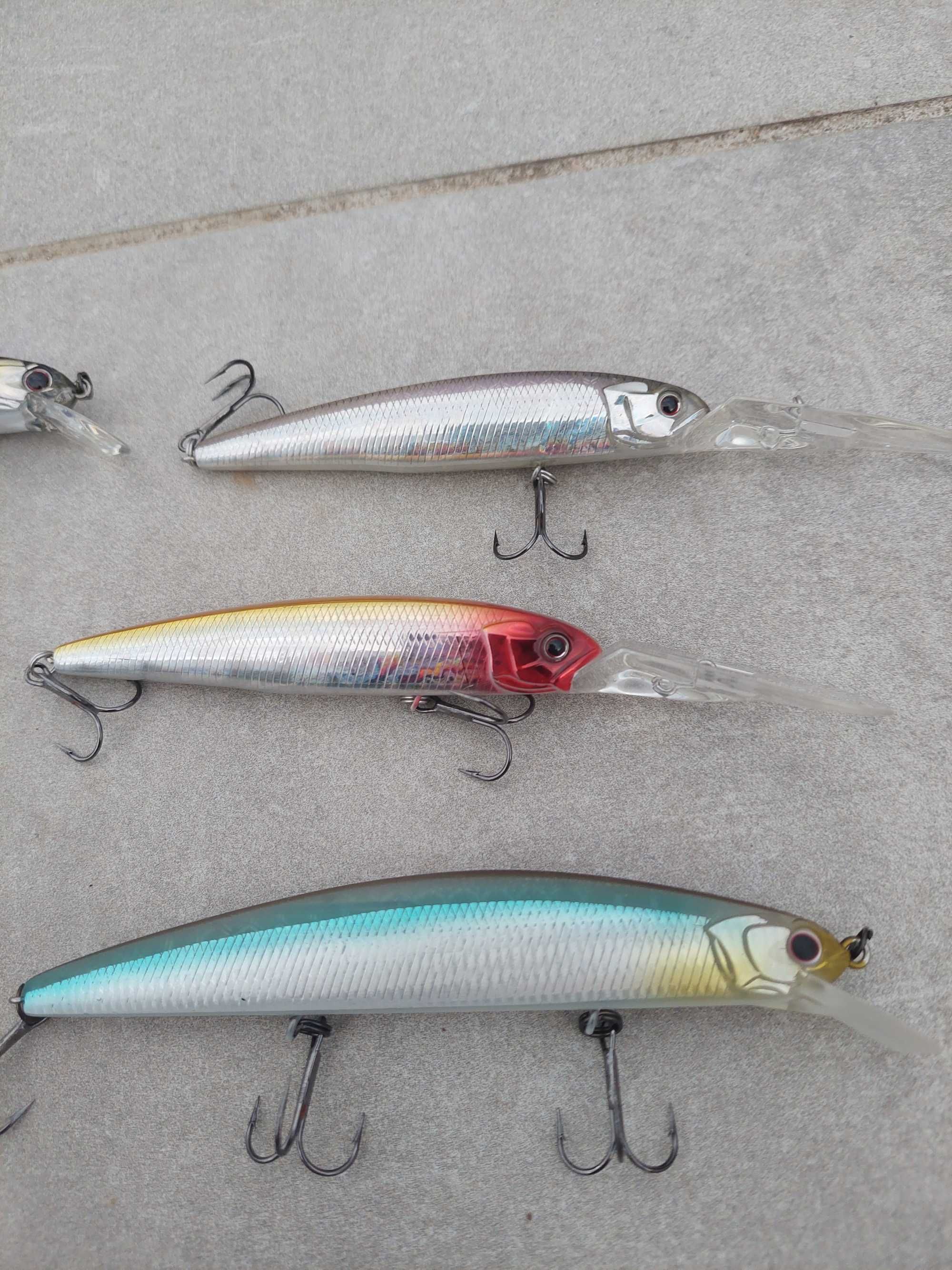 Amostras megabass e osp