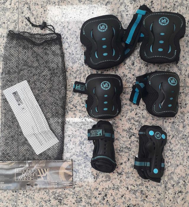 Proteção joelhos e cotovelos para crianças