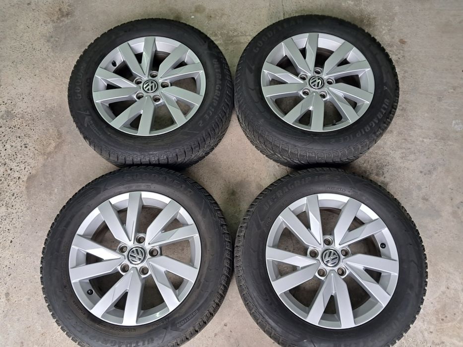 Колеса комплект диски+шини зимові 215/60 R 16 Passat B 8, Skoda