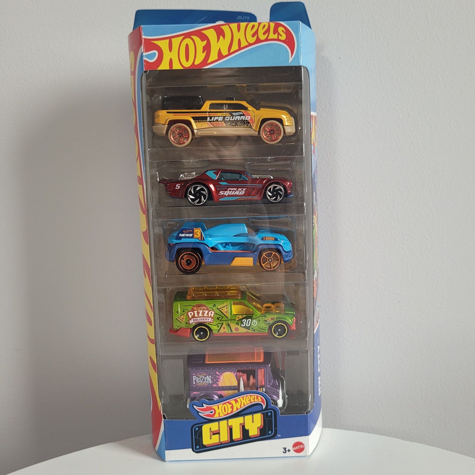 HotWheels Hot Wheels City JBJ75 resoraki 5pak