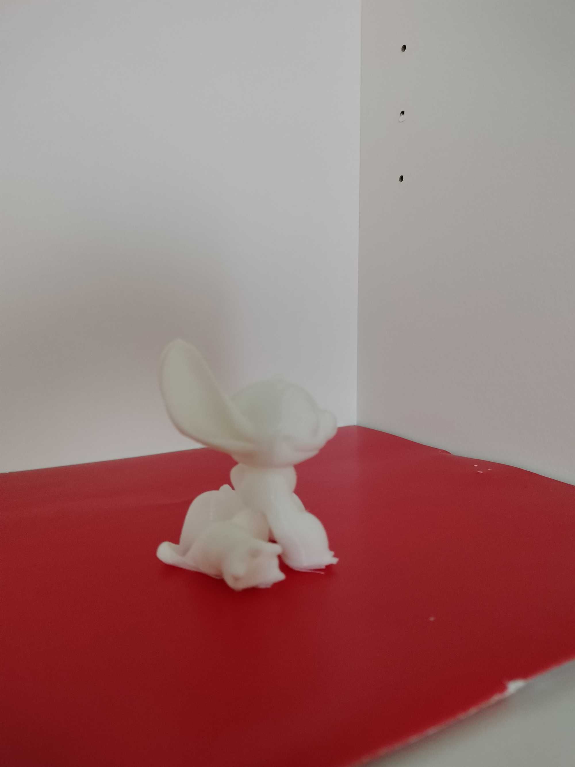 Figura do Stitch Impressa em 3D