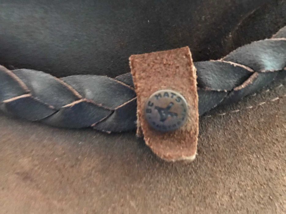 Настоящая австралийская кожаная шляпа от B C hats, размер XXL