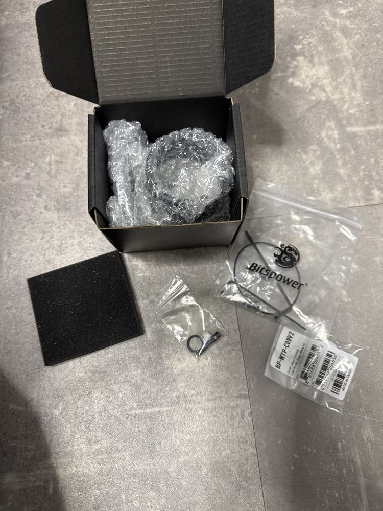 Bitspower Premium D5 MOD Top G1/4" (Abrasive Black / Acrylic Version)