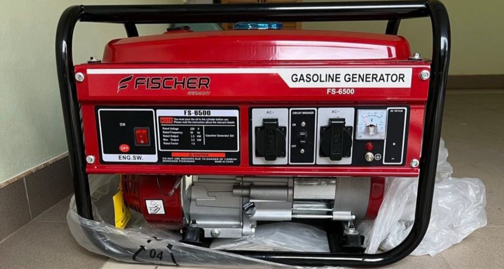 Генератор бензиновий Fischer 2.5-3.2 кВт