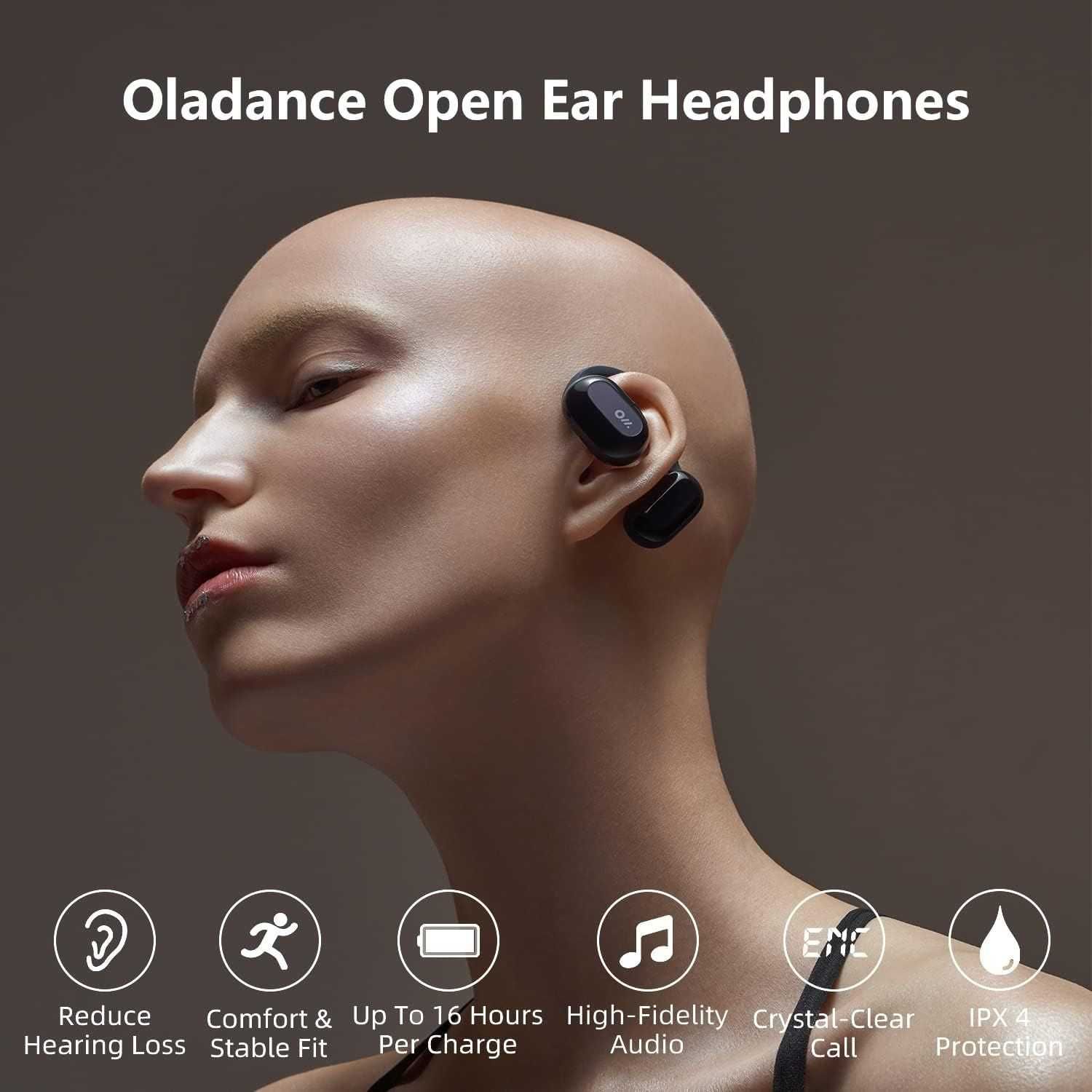 Oladance Słuchawki douszne Bezprzewodowe, Bluetooth5.2 OLA02