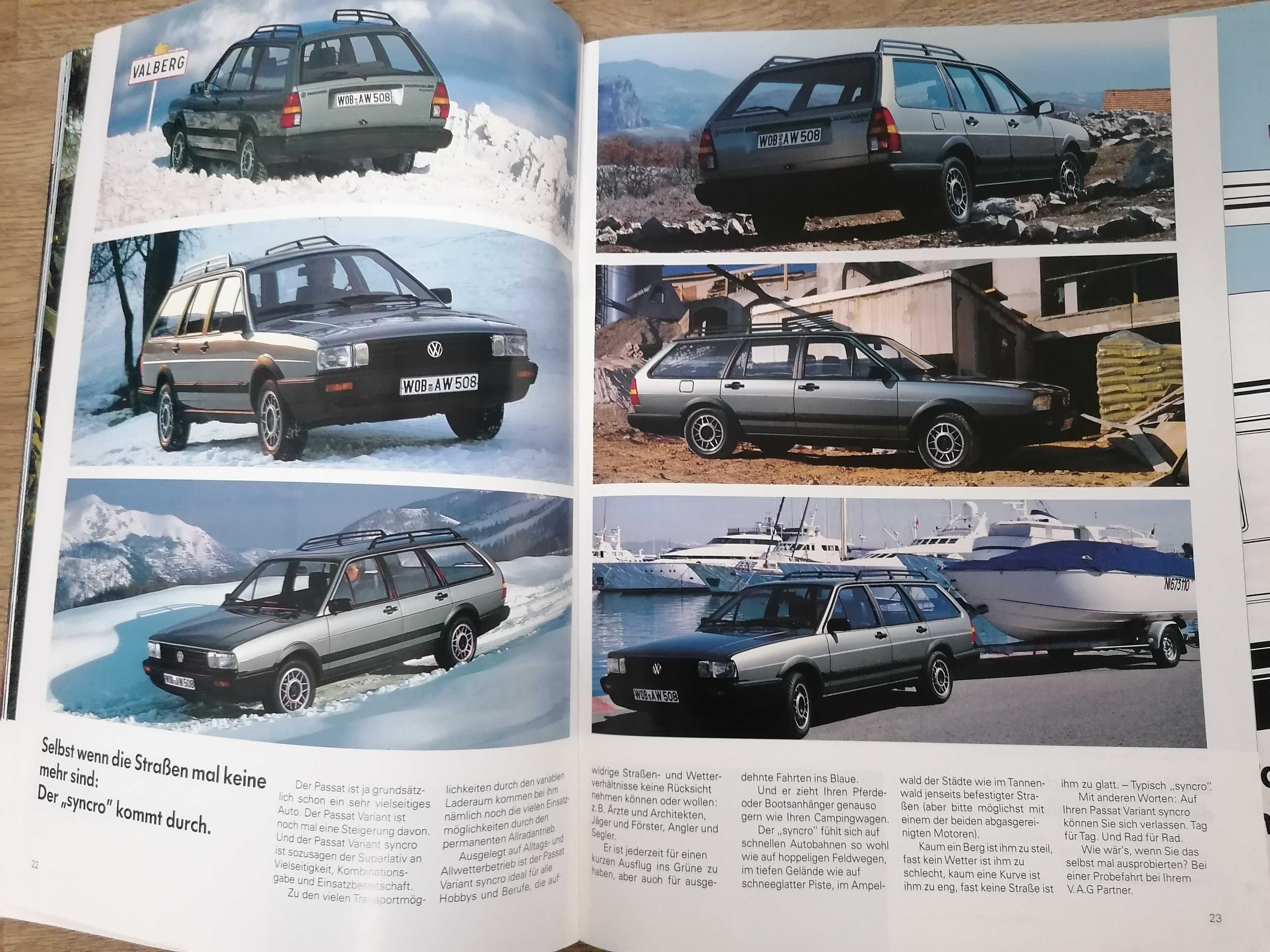 Prospekt VW Passat B2 Variant