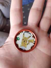Pokemon Metal Tazo Atak Pikachu