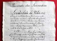 Visconde da Lourinhã Torres Vedras genealogia manuscrito séc XVIII