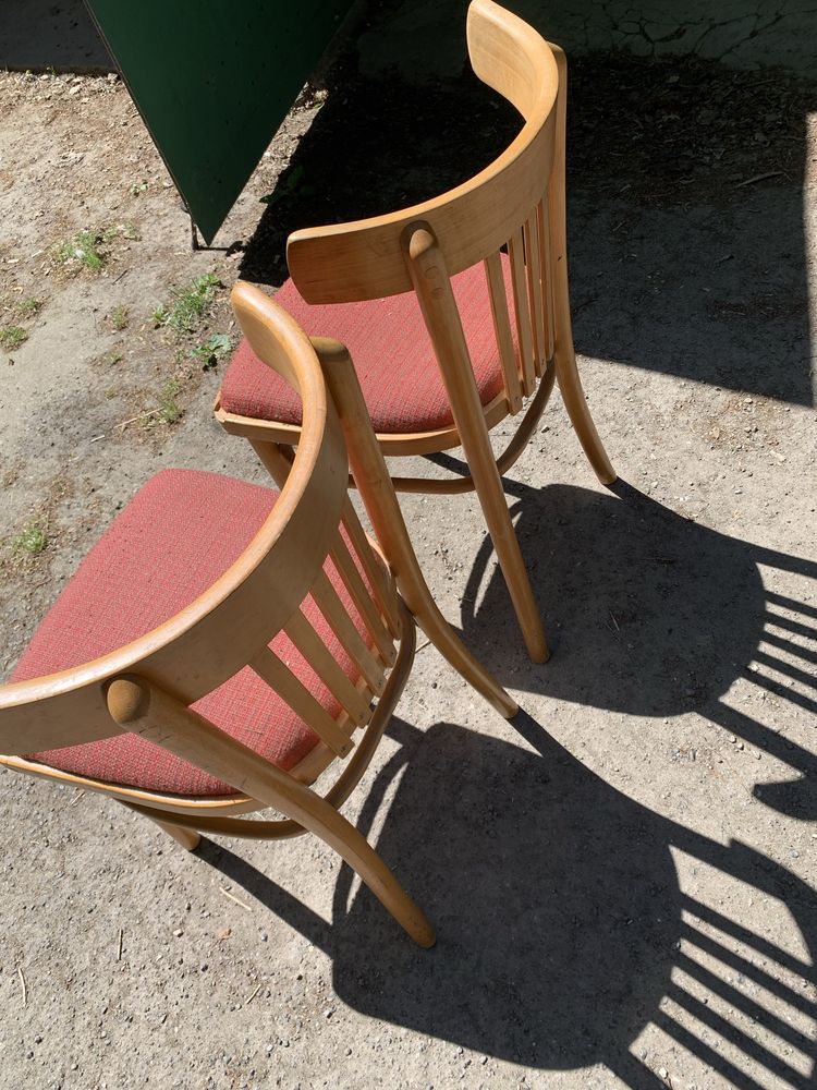 Krzesło gięte tapicerowane PRL
