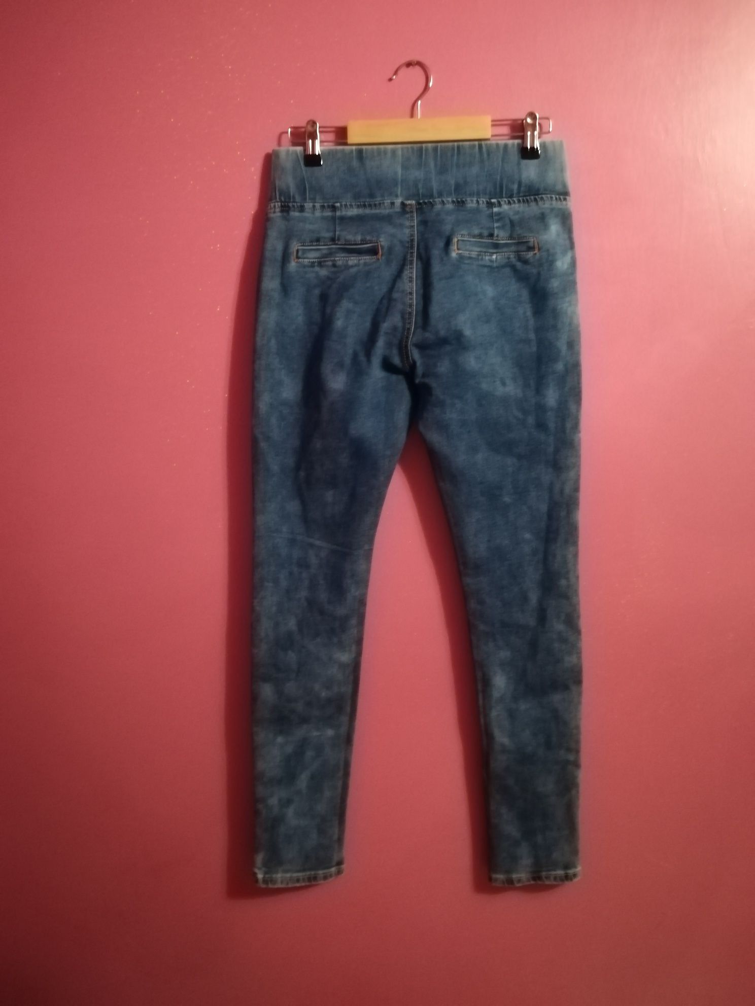 Spodnie damskie M/28 MISS RJ niebieskie jeans