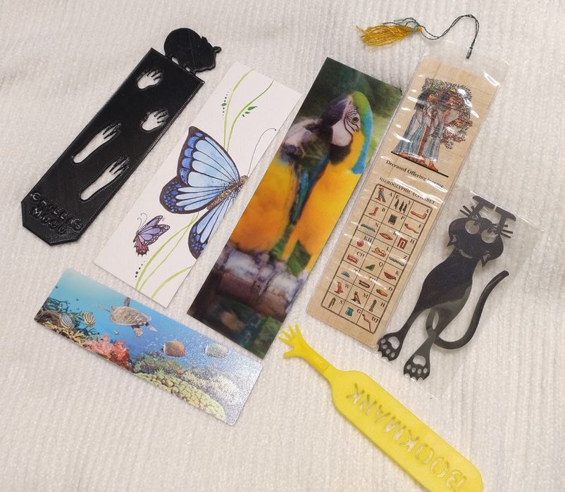 Zakładki do książek 7szt