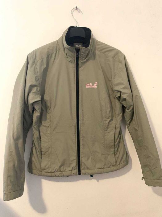 Jack Wolfskin куртка жіноча демісезон хакі/зелена microguard розмір s