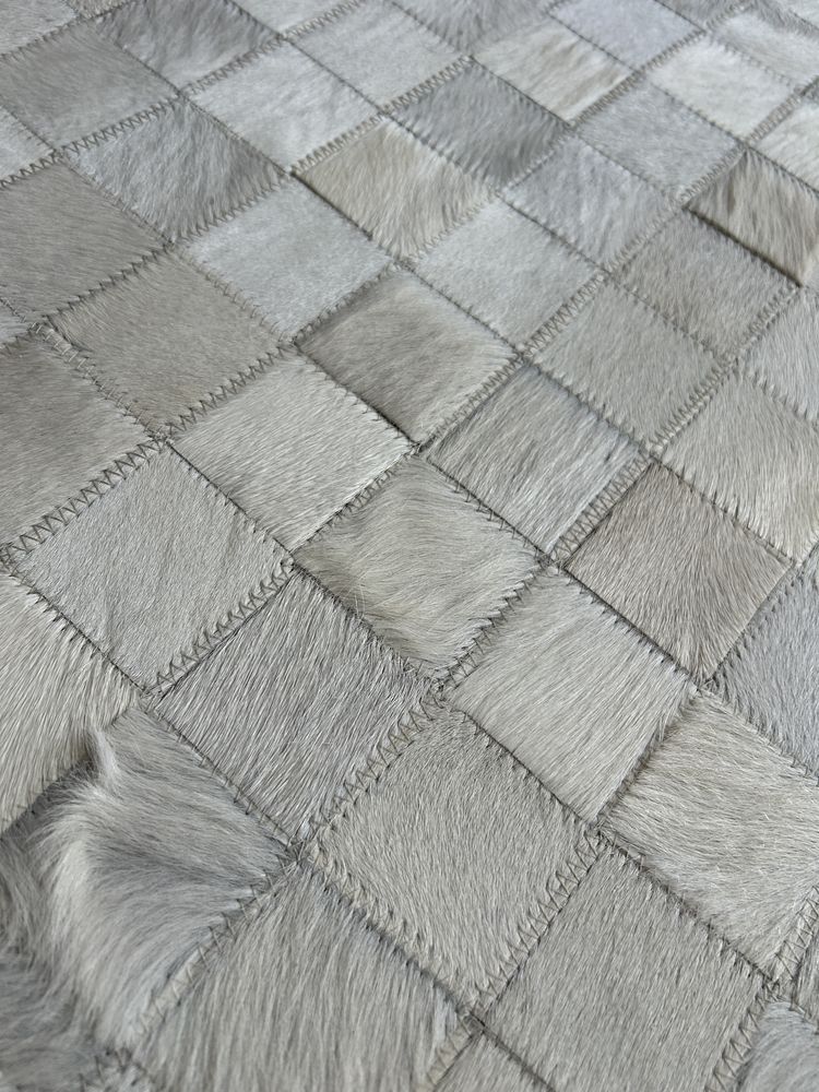 Conjunto de 3 Tapetes Laterais em Pele Natural – Ideal para Quarto