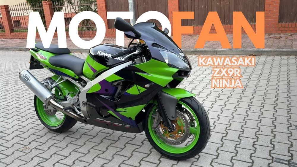 Kawasaki Ninja KAWASAKI ZX9R NINJA 900 ! 2001r Rej PL Niemcy ładny stan wydech HURRIC