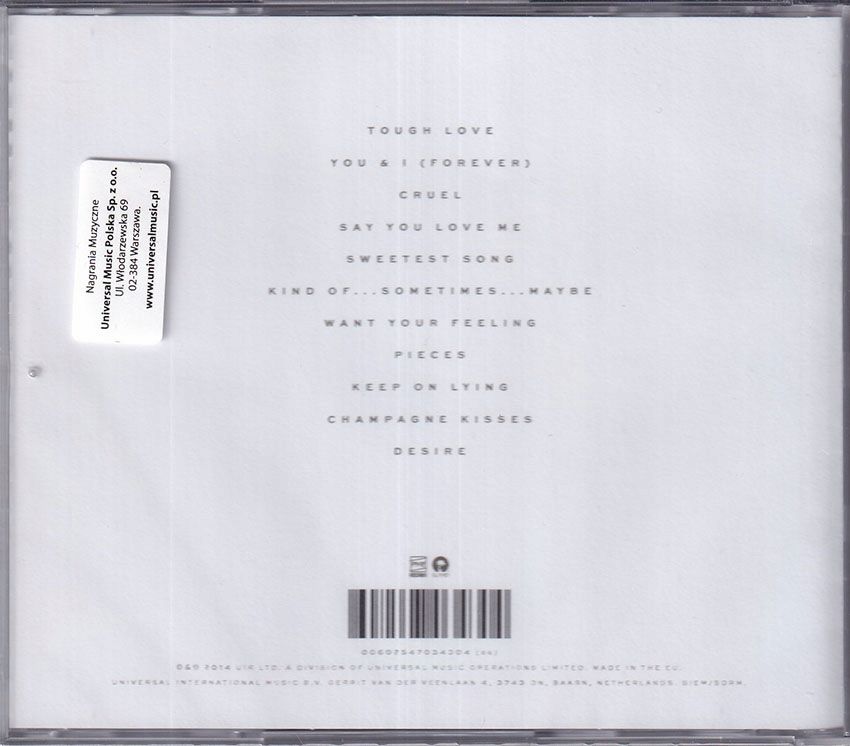 Jessie Ware - Tough Love - CD