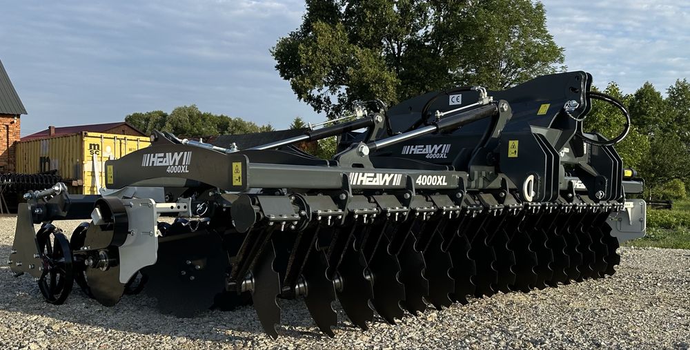 Ciężka brona talerzowa hydraulicznie składana KAMER HEAVY 4000 XL