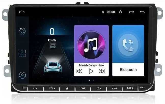 Uniwersalne Radio samochodowe M200 Android Volkswagen Seat Skoda (9")