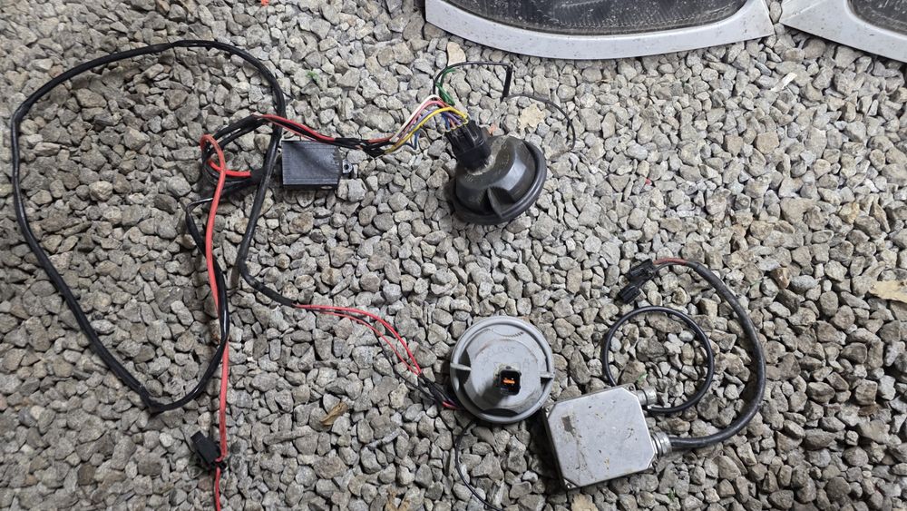 Фары Део Ланос Сенс линзы ксенон лампы блоки розжига