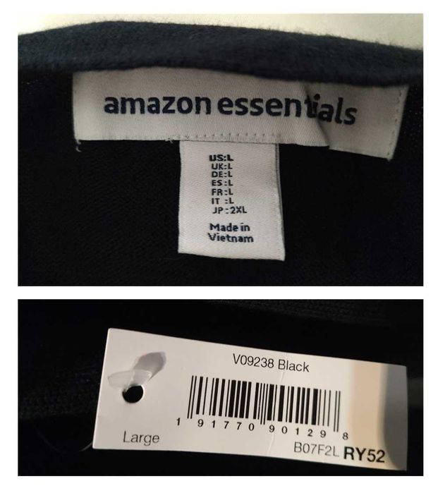 Camisola leve com decote em V Tam:L (128)