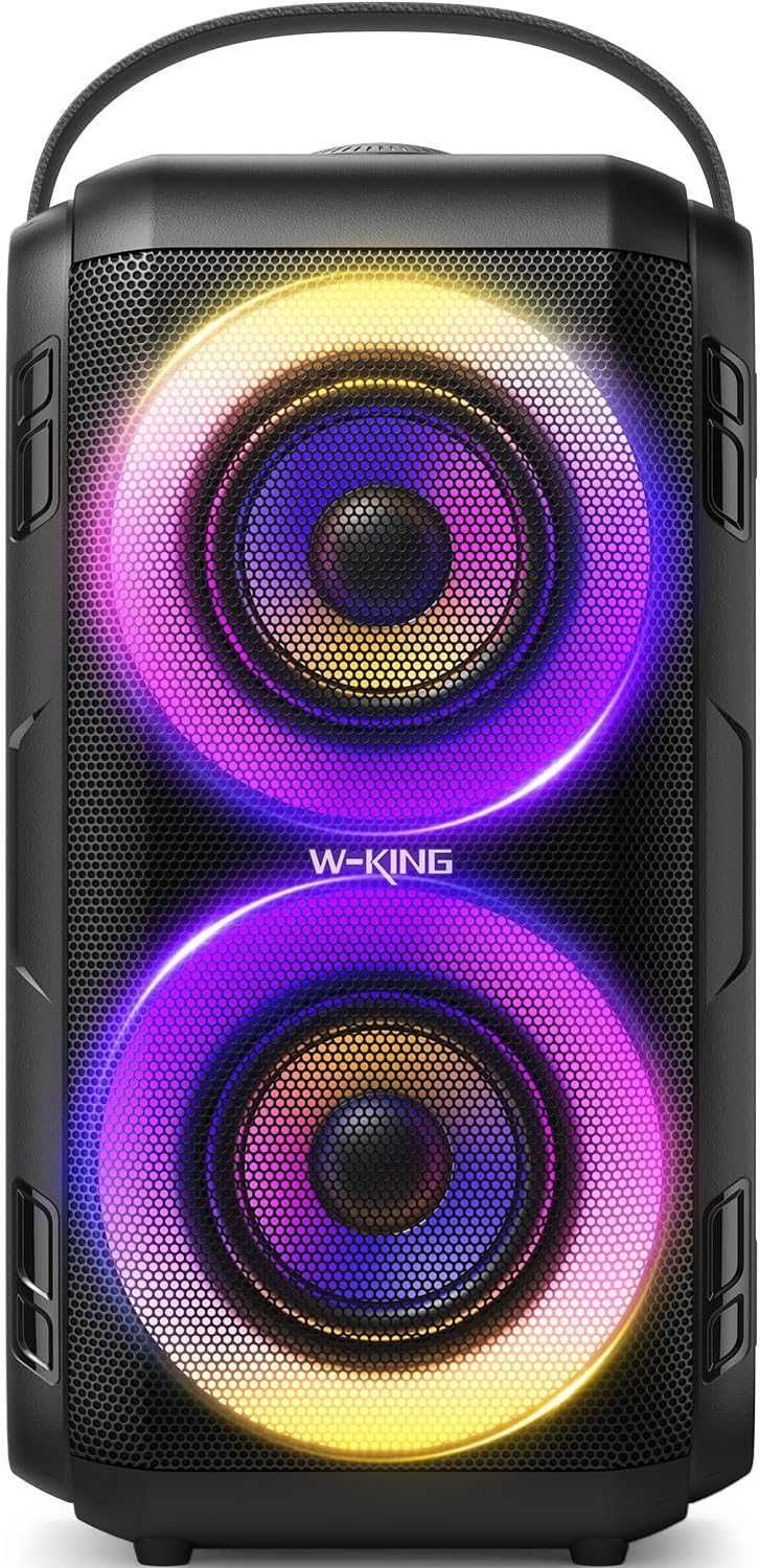 Bezprzewodowy głośnik Bluetooth z super basem W-KING
