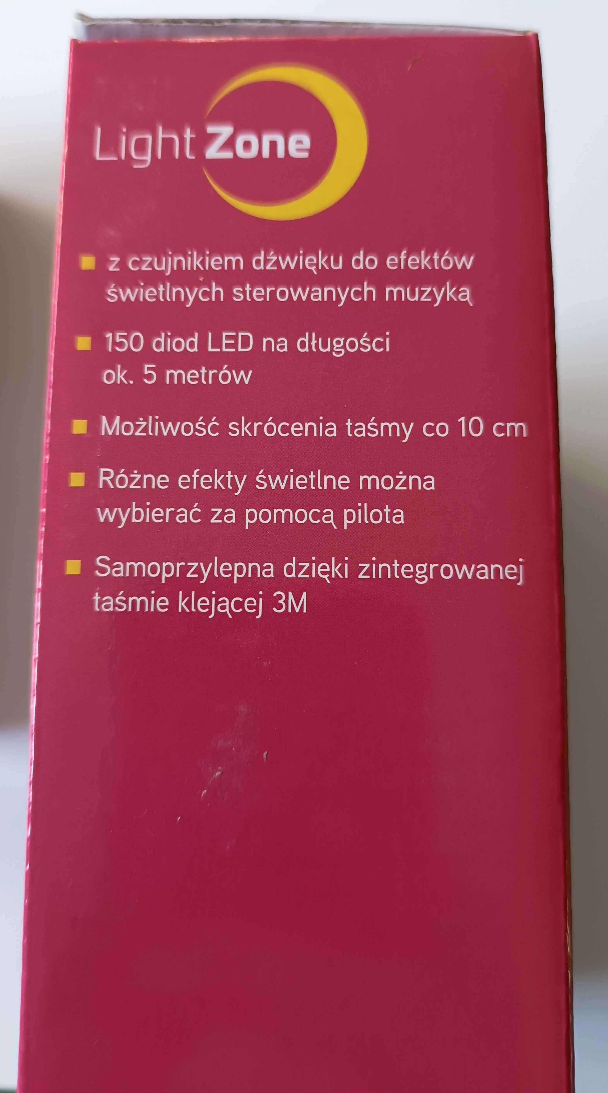 Taśma Led z funkcja zmiany kolorów i czujnikiem muzycznym