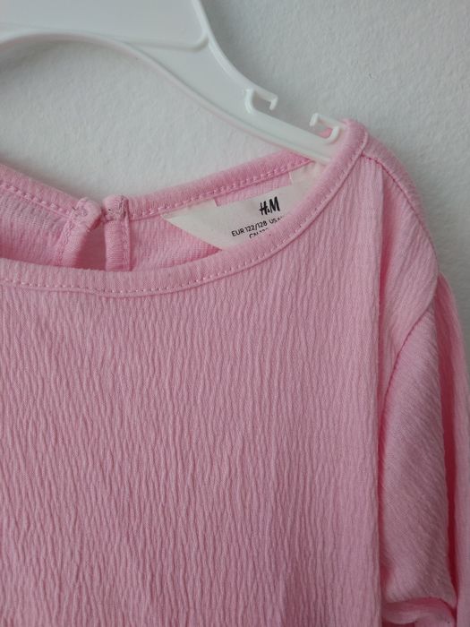 Sukienka tęczowa tęcza tiul tiulowa kolorowa h&M 122/128