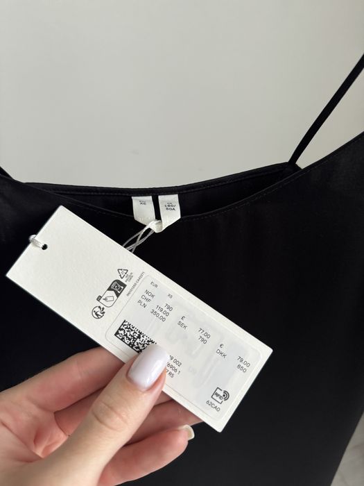 Шовкова сукня Arket XS