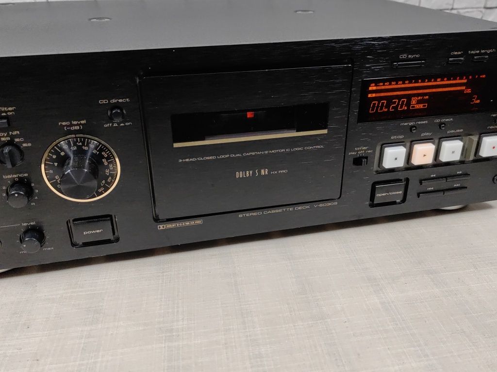 Teac V-6030S Unikatowy magnetofon kasetowy